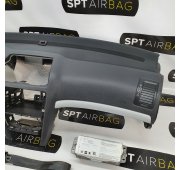 OCTAVIA II 2 VRS CRUSCOTTO AIRBAG SET CINTURE DI SICUREZZA