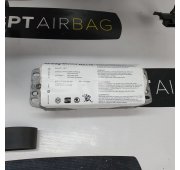 OCTAVIA II 2 VRS DASHBOARD AIRBAG SET REEKS GORDELS