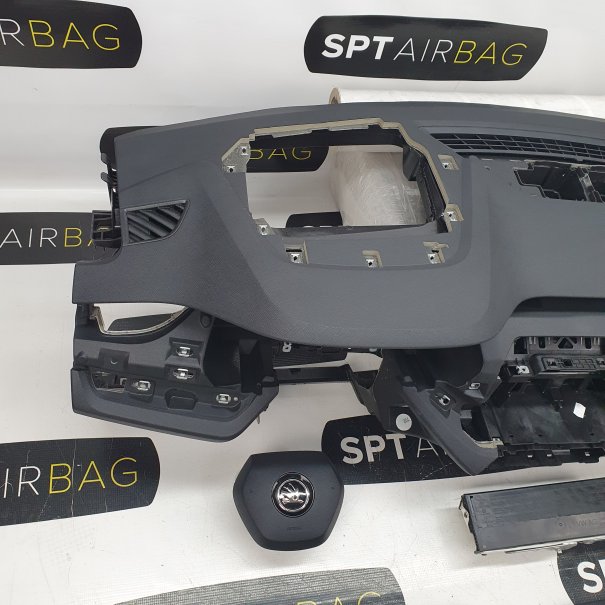 OCTAVIA IV 4 HAED UP ARMATURENBRETT AIRBAG KIT...