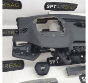 OCTAVIA IV 4 HEAD UP CONSOLE DASHBOARD AIRBAG KIT SEAT BELTS