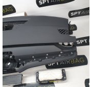 OCTAVIA IV 4 HEAD UP CONSOLE DASHBOARD AIRBAG KIT SEAT BELTS