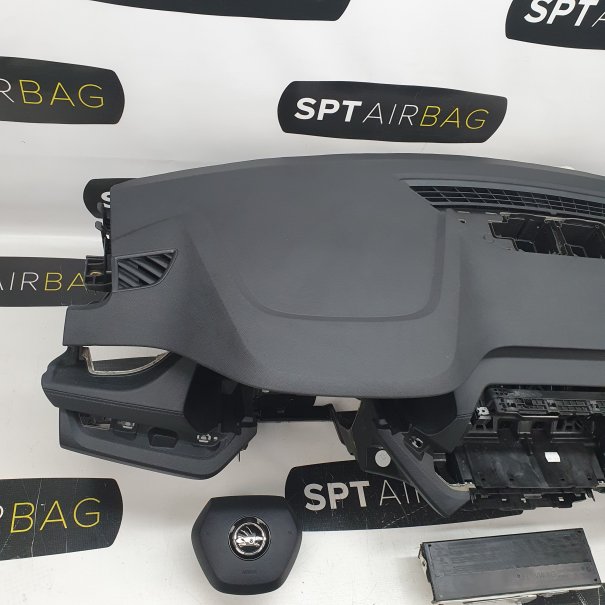 OCTAVIA IV 4 CONSOLE DASHBOARD AIRBAG KIT SEAT...