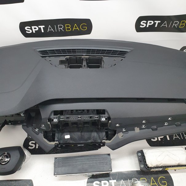OCTAVIA IV 4 ARMATURENBRETT AIRBAG KIT...