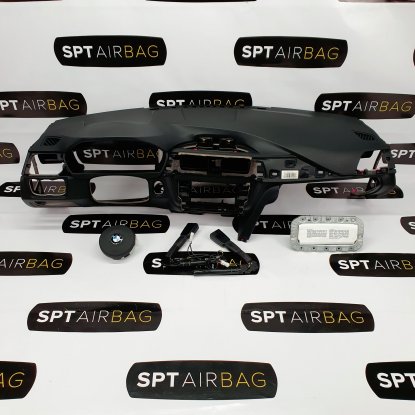 F30 F31 F34 ARMATURENBRETT AIRBAG KIT GURTSTRAFFERN