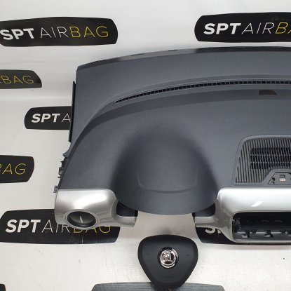 CITIGO SALPICADERO TABLERO DE INSTRUMENTOS AIRBAG CONJUNTO CINTURONES DE SEGURIDAD