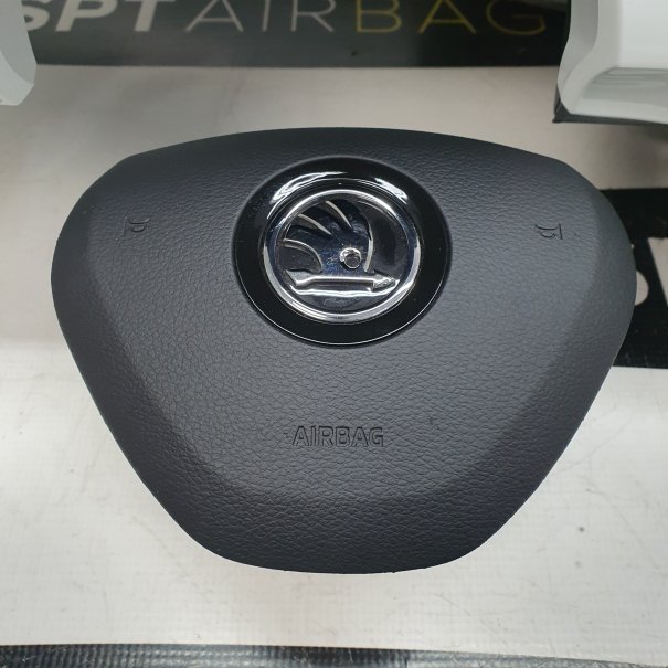 CITIGO CONSOLE DASHBOARD AIRBAG KIT SEAT BELTS