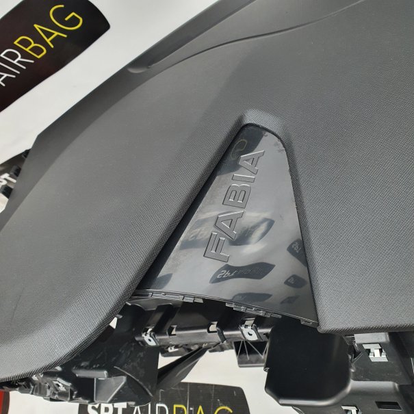 FABIA IV 4 DASHBOARD AIRBAG KIT SET BELTS CURTAINS