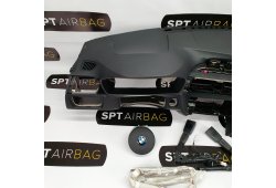 F30 F31 F34 DASHBOARD AIRBAG SET REEKS SPANNER LUCHTGORDIJNEN