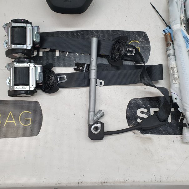 FABIA IV 4 DASHBOARD AIRBAG KIT SET BELTS CURTAINS