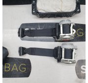 FABIA IV 4 DASHBOARD AIRBAG KIT SET BELTS