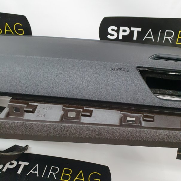 SUPERB III 3 DASHBOARD AIRBAG KIT SEAT BELTS...