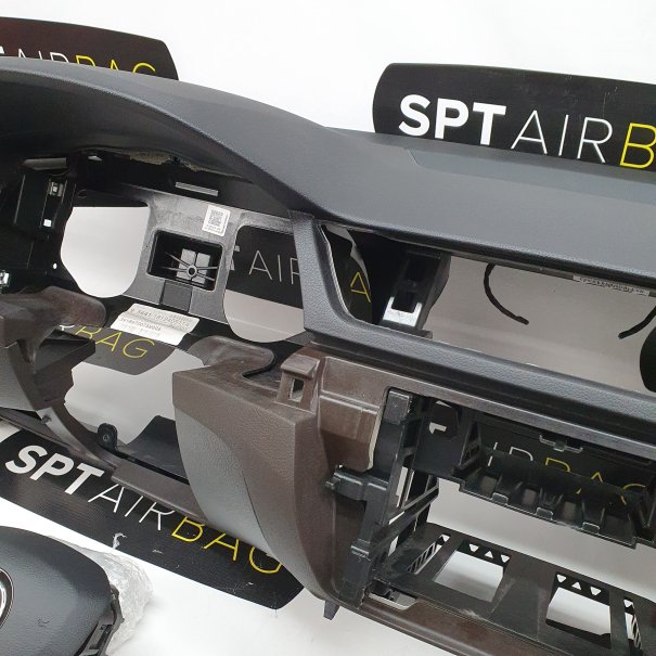 SUPERB III 3 CRUSCOTTO AIRBAG SET CINTURE DI...