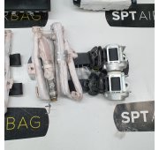 SUPERB III 3 ARMATURENBRETT AIRBAG KIT SICHERHEITSGURTE LUFTVORHÄNGE