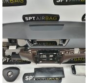 SUPERB III 3 CONSOLE DASHBOARD AIRBAG CUSHIONS BELTS