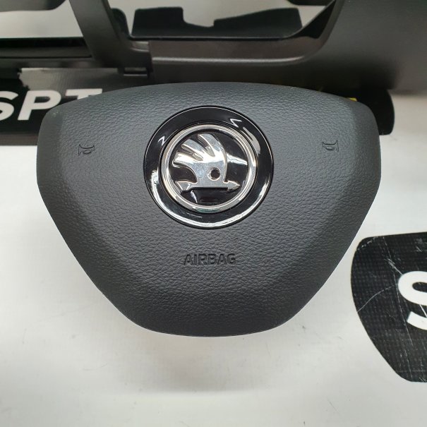 SUPERB III 3 CRUSCOTTO AIRBAG SET CINTURE DI...