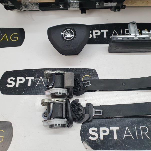 KAROQ CONSOLE DASHBOARD AIRBAG CUSHIONS BELTS