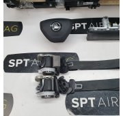 KAROQ SALPICADERO TABLERO DE INSTRUMENTOS AIRBAG CONJUNTO CINTURONES DE SEGURIDAD