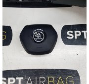 SUPERB IV 4 CONSOLE DASHBOARD AIRBAG CUSHIONS BELTS