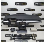 SUPERB II 2 LIFT KONSOLE ARMATURENBRETT AIRBAG KIT SITZGURTE