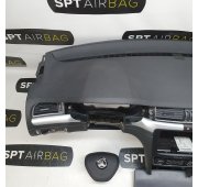 SUPERB II 2 LIFT DASHBOARD AIRBAG SET REEKS ZITBANDEN VEILIGHEIDSRIEMEN
