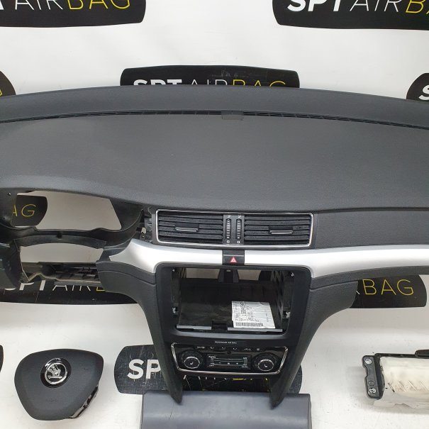 SUPERB II 2 LIFT CONSOLE DASHBOARD AIRBAG...