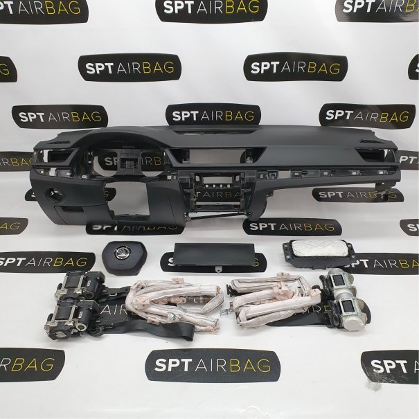 SUPERB III 3 LIFT DASHBOARD AIRBAG KIT SEAT BELTS CURTAINS
