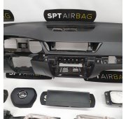 SUPERB III 3 LIFT KONSOLA DESKA ROZDZIELCZA AIRBAG PODUSZKI PASY KURTYNY