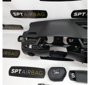 SUPERB III 3 LIFT KONSOLA DESKA ROZDZIELCZA AIRBAG PODUSZKI PASY KURTYNY