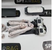 SUPERB III 3 LIFT ARMATURENBRETT AIRBAG KIT SICHERHEITSGURTE LUFTVORHÄNGE