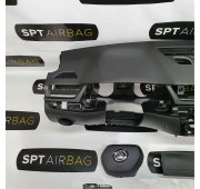 SUPERB III 3 KONSOLA DESKA ROZDZIELCZA AIRBAG PODUSZKI PASY