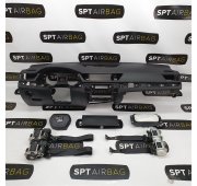 SUPERB III 3 CONSOLE DASHBOARD AIRBAG CUSHIONS BELTS