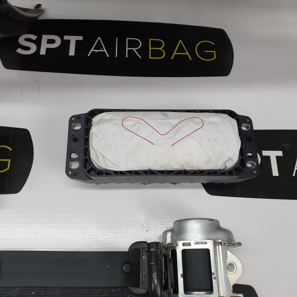 SUPERB III 3 CRUSCOTTO AIRBAG SET CINTURE DI...