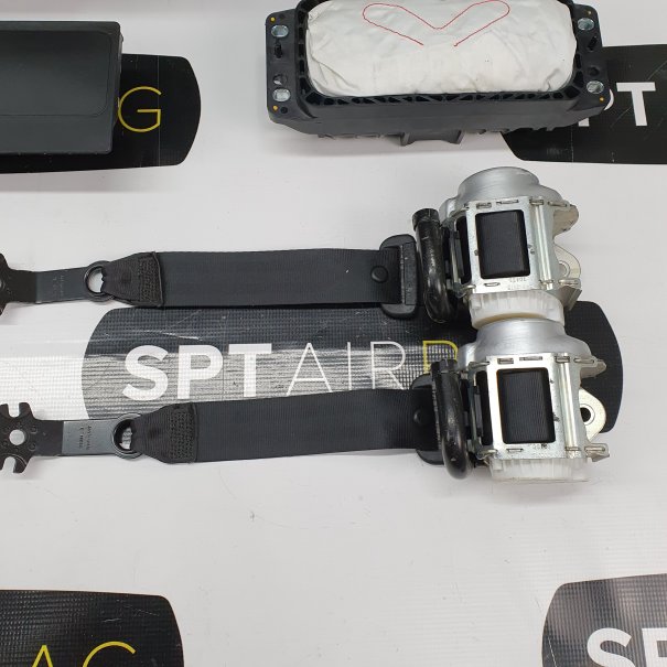 SUPERB III 3 CRUSCOTTO AIRBAG SET CINTURE DI...