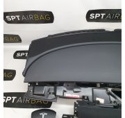 TESLA MODEL 3 CONSOLE DASHBOARD AIRBAG SEATBELT PRETENSIONERS AIR CURTAINS