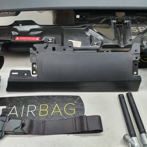 TESLA MODEL 3 CONSOLE DASHBOARD AIRBAG SEATBELT...