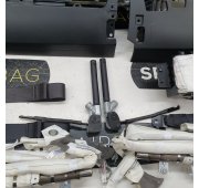 TESLA MODEL 3 CONSOLA SALPICADERO AIRBAGS CINTURONES DE SEGURIDAD PRETENSORES CORTINAS DE AIRE