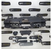 COROLLA E21 FACELIFT CONSOLE DASHBOARD AIRBAG KIT SEAT BELTS