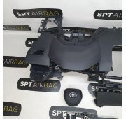 COROLLA E21 FACELIFT TABLEAU DE BORD AIRBAG ENSEMBLE CEINTURES DE SÉCURITÉ