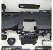 COROLLA E21 FACELIFT CONSOLE DASHBOARD AIRBAG KIT SEAT BELTS