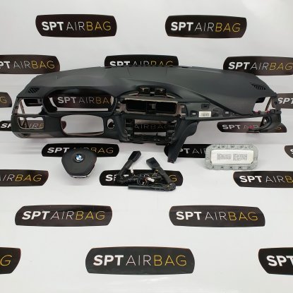 F30 F31 F34 ARMATURENBRETT AIRBAG KIT GURTSTRAFFERN