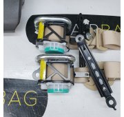 LAND CRUISER SALPICADERO TABLERO DE INSTRUMENTOS AIRBAG CONJUNTO CINTURONES DE SEGURIDAD