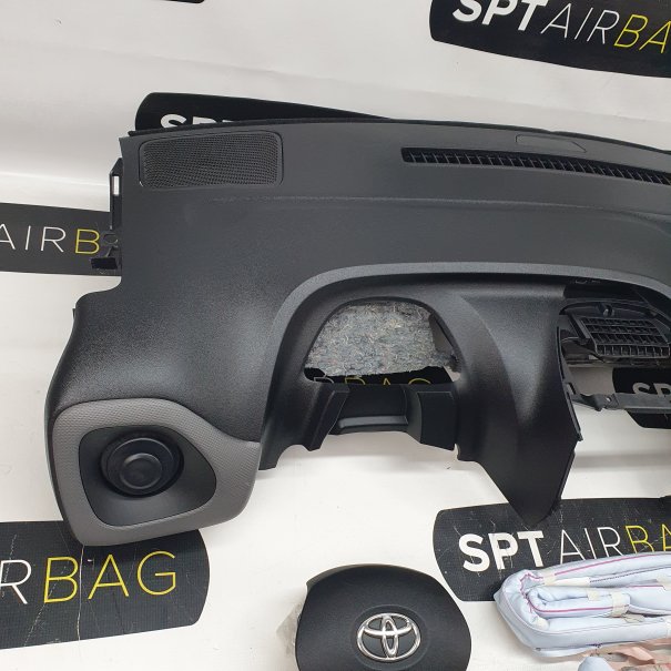 AYGO DASHBOARD AIRBAG KIT SEAT BELTS AIR CURTAINS