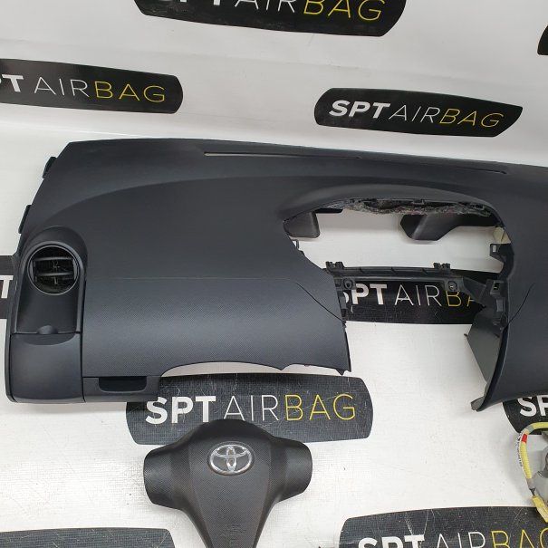 YARIS II 2 CONSOLE ARMATURENBRETT AIRBAG KIT...