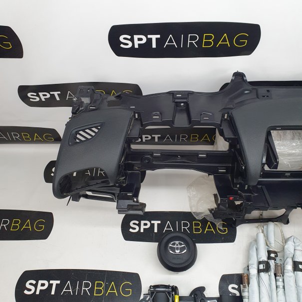 YARIS IV 4 CONSOLA DASHBOARD AIRBAG KIT SET...
