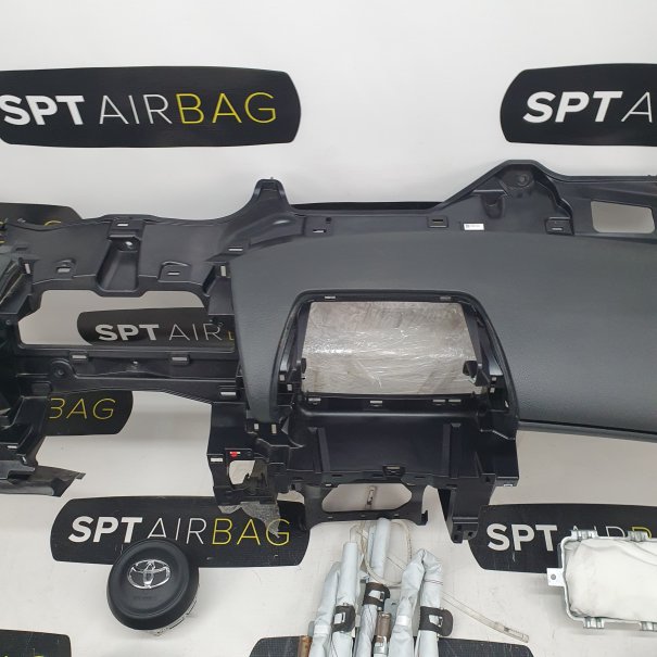 YARIS IV 4 CONSOLA DASHBOARD AIRBAG KIT SET...