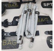 YARIS IV 4 CONSOLA DASHBOARD AIRBAG KIT SET BELTS CURTAINS