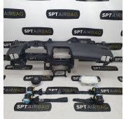 YARIS IV 4 SALPICADERO TABLERO DE INSTRUMENTOS AIRBAG CONJUNTO CINTURONES DE SEGURIDAD