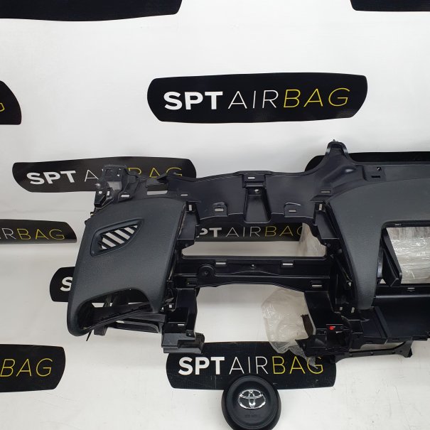 YARIS IV 4 CRUSCOTTO AIRBAG SET CINTURE DI...