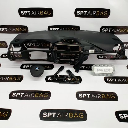 F30 F31 F34 ARMATURENBRETT AIRBAG KIT GURTSTRAFFERN