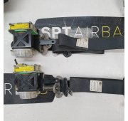 YARIS II 2 CONSOLE DASHBOARD AIRBAG SET VEILIGHEIDSRIEMEN